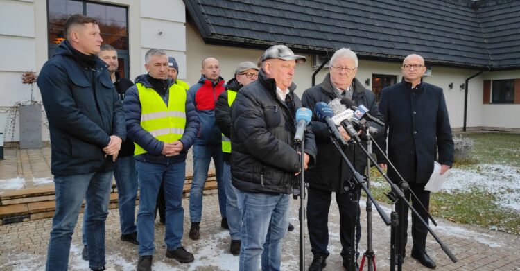 Protest rolników w Medyce zawieszony