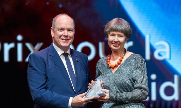 Lidia Morawska nagrodzona w Monako