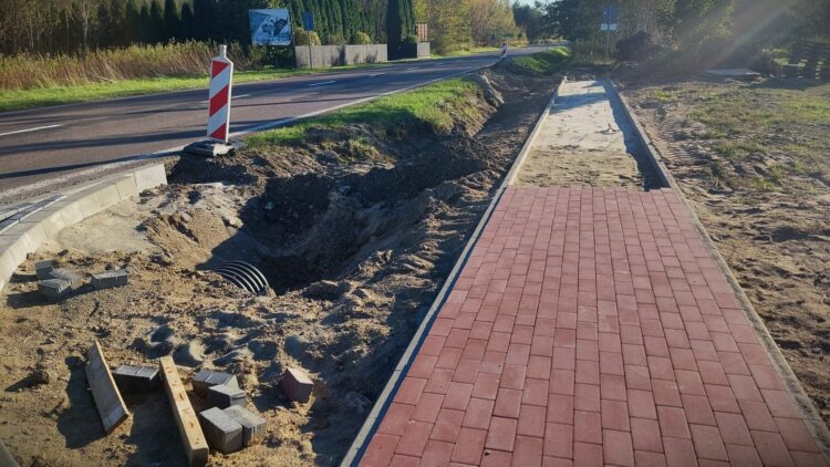 Inwestycje drogowe w Baranowie Sandomierskim 1 - Polskie Radio Rzeszów Inwestycje drogowe w Baranowie Sandomierskim