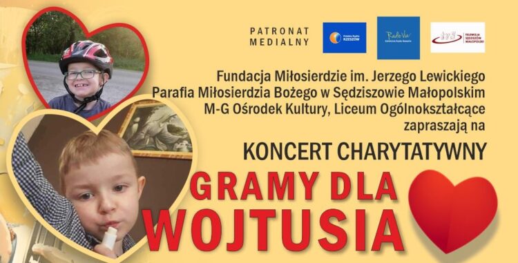 Koncert charytatywny „Gramy dla Wojtusia”