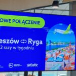 Pierwszy samolot z Jasionki do Rygi już odleciał - Polskie Radio Rzeszów