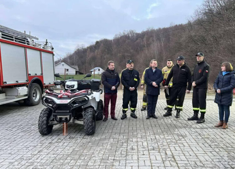 Nowy quad dla strażaków z OSP w Braciejowej