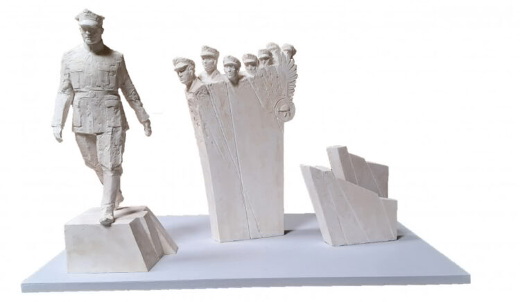 Koncepcja pomnika, materiały prasowe