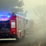 Pożar hali poprodukcyjnej został już opanowany (zdjęcia) - Polskie Radio Rzeszów