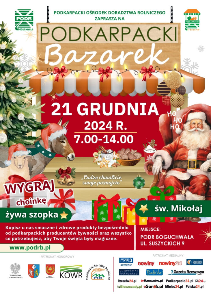 PLAKAT BAZAREK BOGUCHWALA WERSJA 1