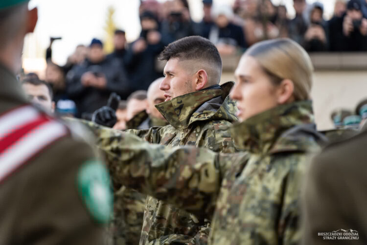 Nowi funkcjonariusze w Bieszczadzkim Oddziale Straży Granicznej