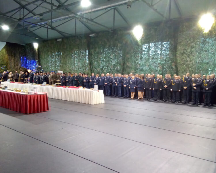 Wigilia służb mundurowych w Rzeszowie