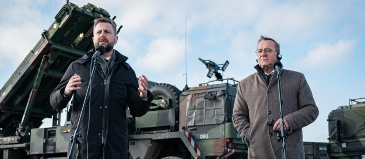 Niemieckie baterie będą chronić niebo nad Jasionką (zdjęcia)