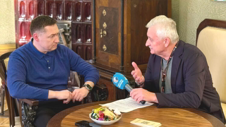 Rozmowa z M. Kozyckim, szefem Obwodowej Administracji Lwowskiej