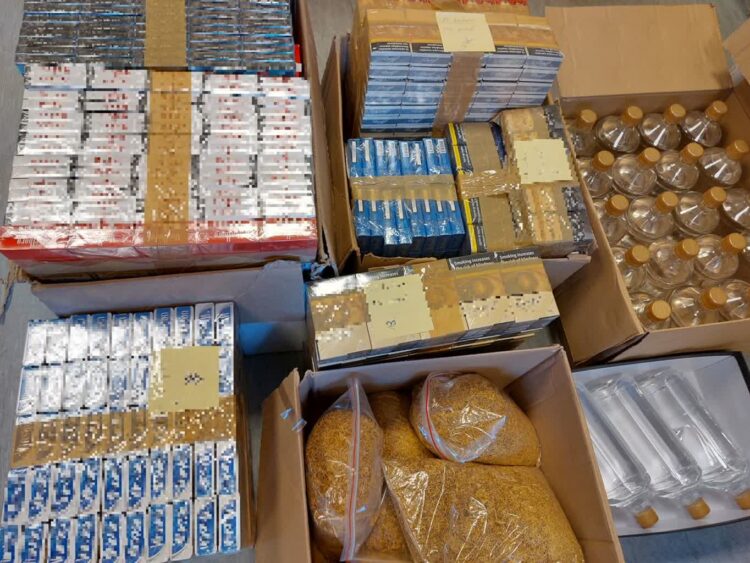 Nielegalne papierosy, tytoń i alkohol w Stalowej Woli