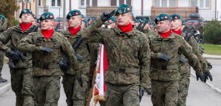 Operacja "Bezpieczne Podlasie". Żołnierze wrócili do Rzeszowa 1 - Polskie Radio Rzeszów Fot. J. Żygadło, PUW Rzeszów