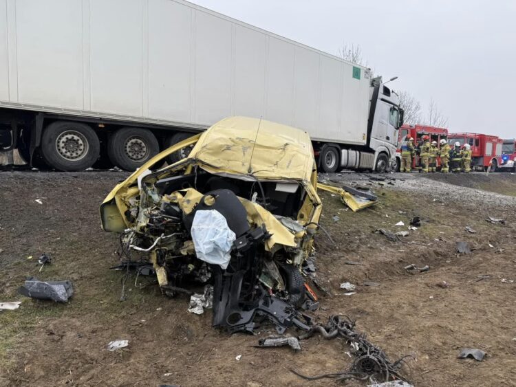 Śmiertelny wypadek na drodze krajowej nr 73 w Kołaczycach