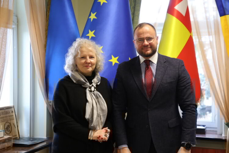 Dyplomatyczna wizyta u mera Łucka 1 - Polskie Radio Rzeszów Fot. Biuro prasowe Rady Miejskiej Łucka