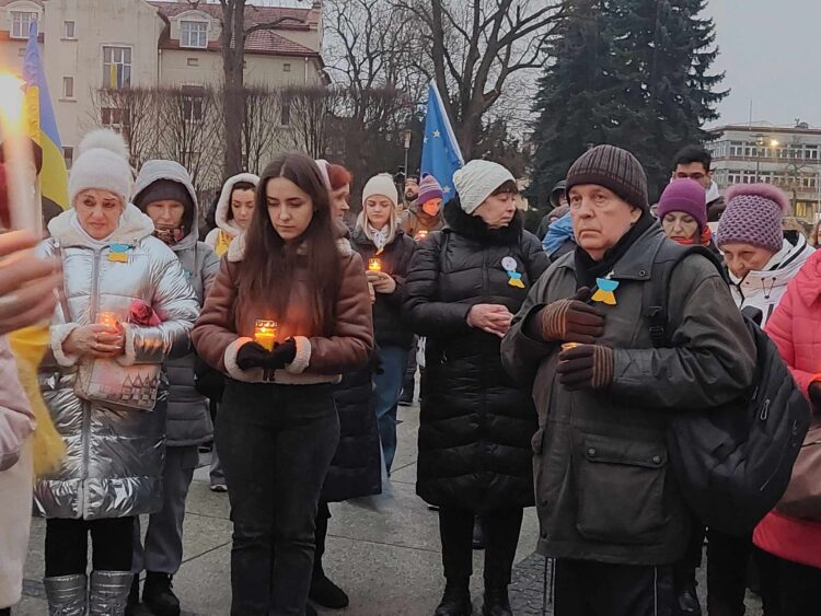 Upamiętnili tych, którzy zginęli w obronie Ukrainy