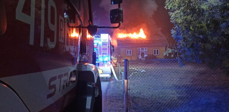Tragiczny pożar w Brzozowie. Nie żyją dwie osoby