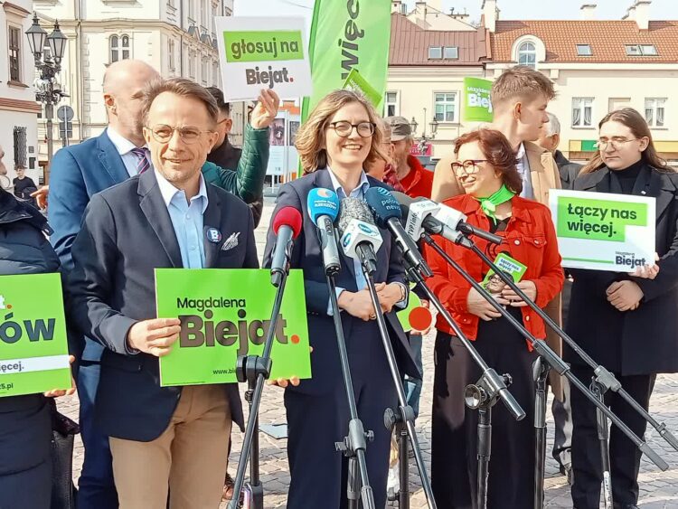 Wizyta Magdaleny Biejat w Rzeszowie