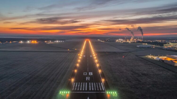 Lotnicze przejście graniczne w Mielcu