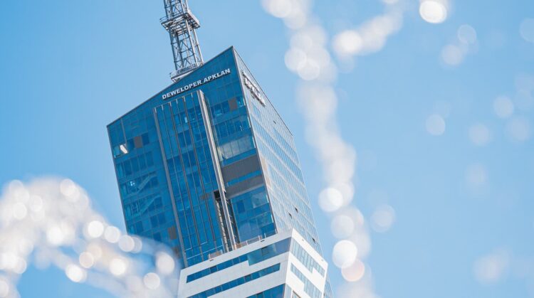 Koncert na iglicy rzeszowskiego wieżowca 1 - Polskie Radio Rzeszów Fot. PRR/archiwum