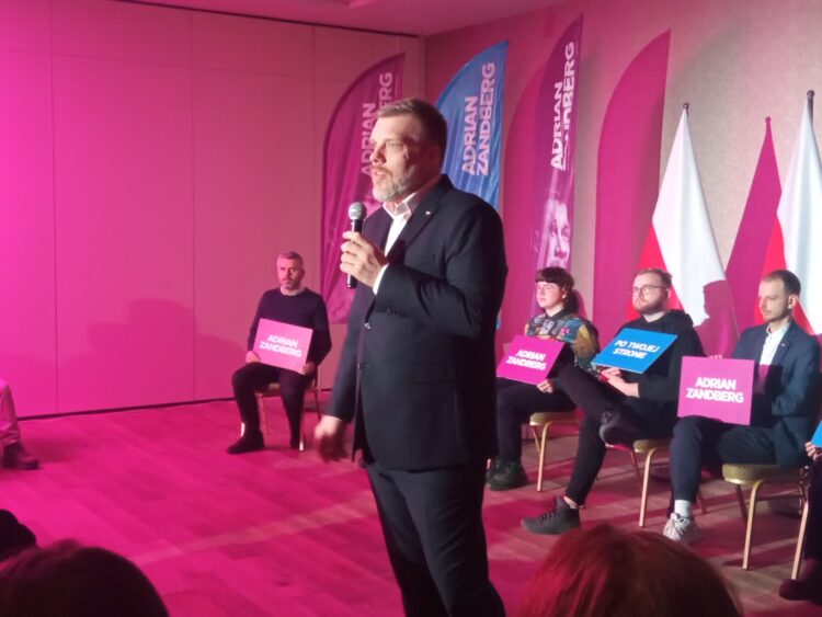 Wizyta Adriana Zandberga w Rzeszowie