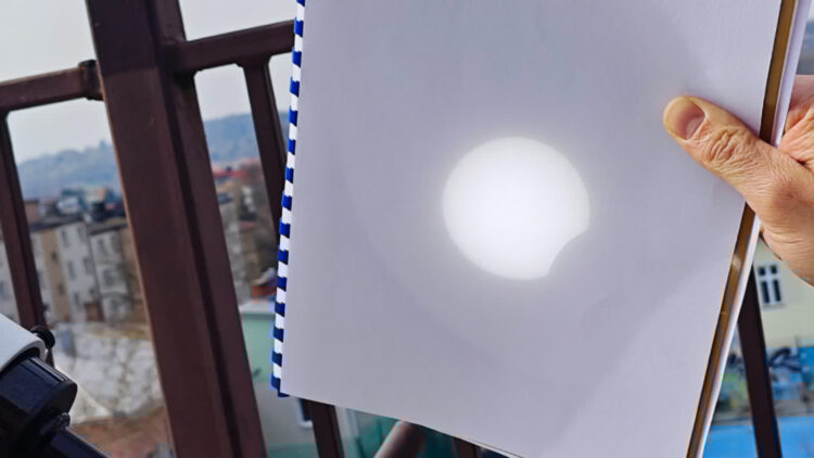 Wrażenia z obserwacji zaćmienia Słońca