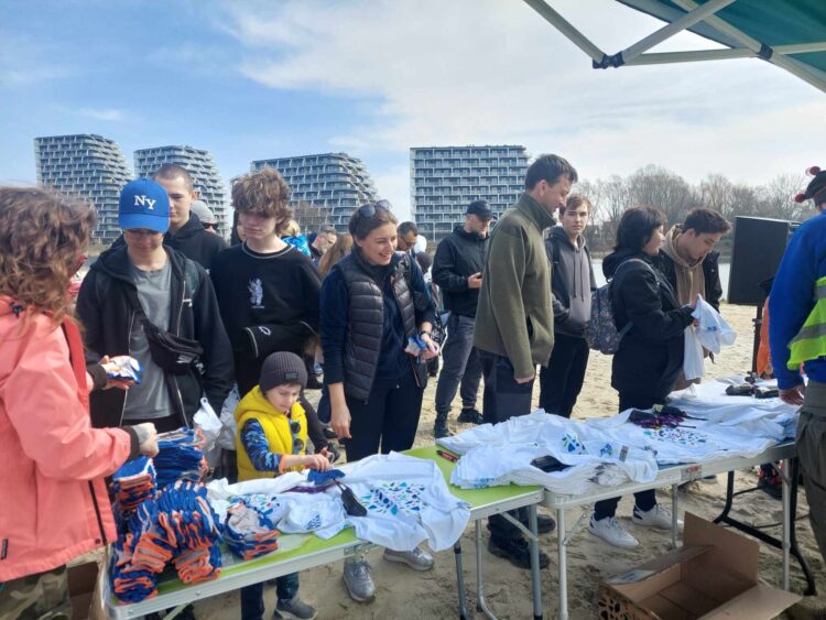 Akcja Czysta Rzeka na rzeszowskiej Żwirowni