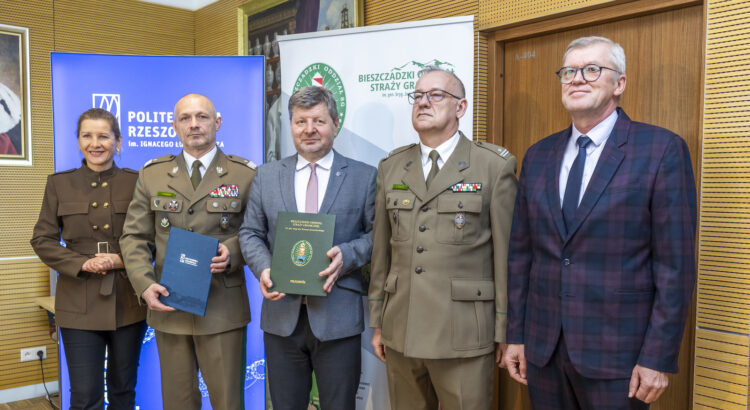 Współpraca Politechniki Rzeszowskiej z Bieszczadzkim Oddziałem Straży Granicznej