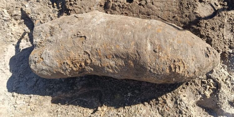 Bomba lotnicza z czasów II wojny światowej odkryta w Wólce Zapałowskiej 1 - Polskie Radio Rzeszów Bomba lotnicza z czasów II wojny światowej odkryta w Wólce Zapałowskiej