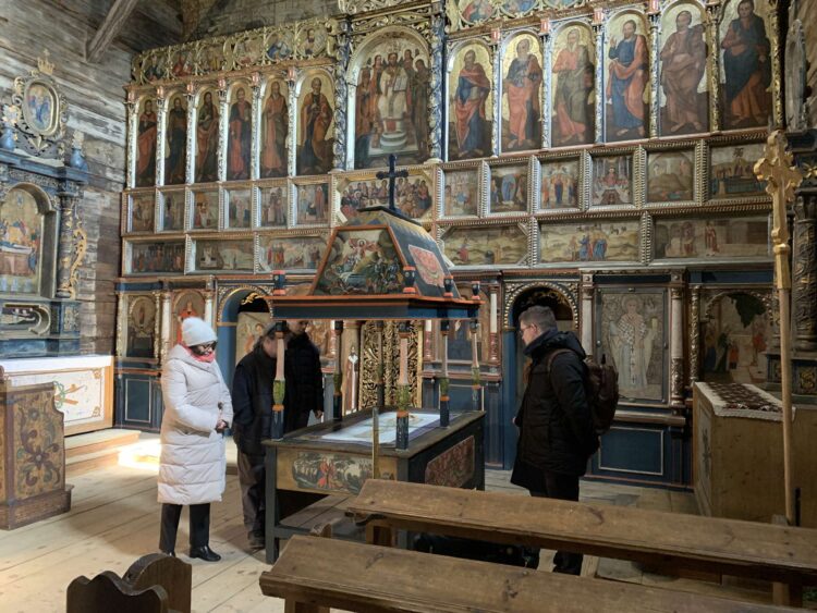 Unikatowy Boży Grób w cerkwi w Radrużu