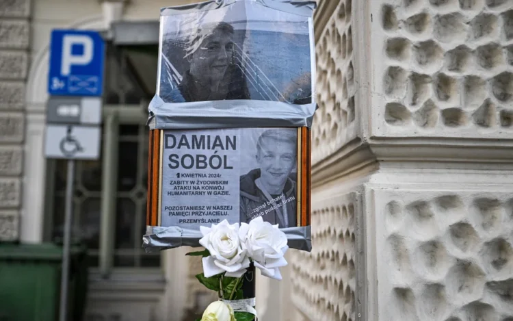 Rocznica śmierci Damiana Sobola, wolontariusza zabitego w Strefie Gazy