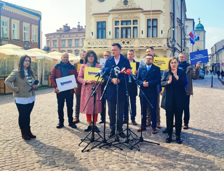 Kampania trwa. Szymon Hołownia w Rzeszowie