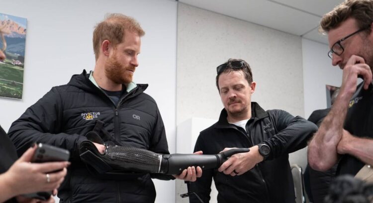 Książę Harry złożył niezapowiedzianą wizytę we Lwowie