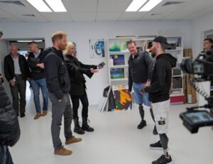 Książę Harry złożył niezapowiedzianą wizytę we Lwowie - Polskie Radio Rzeszów