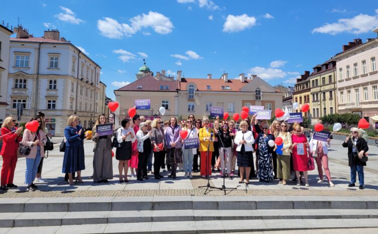 Kobiety na wybory – zachęcały przedstawicielki komitetu wyborczego Rafała Trzaskowskiego