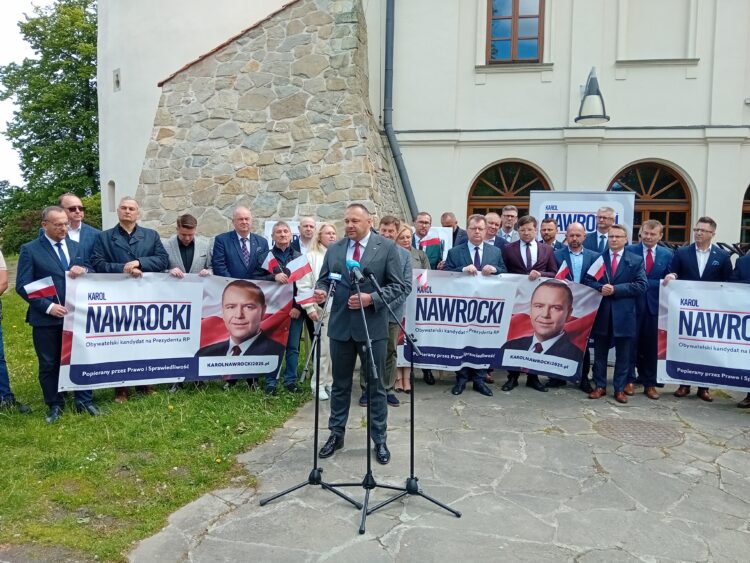 Podsumowanie kampanii Nawrockiego w okręgu 22