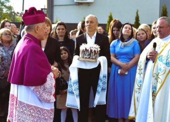 Poświęcenie kościoła rzymskokatolickiego pw. Matki Bożej Fatimskiej koło Lwowa