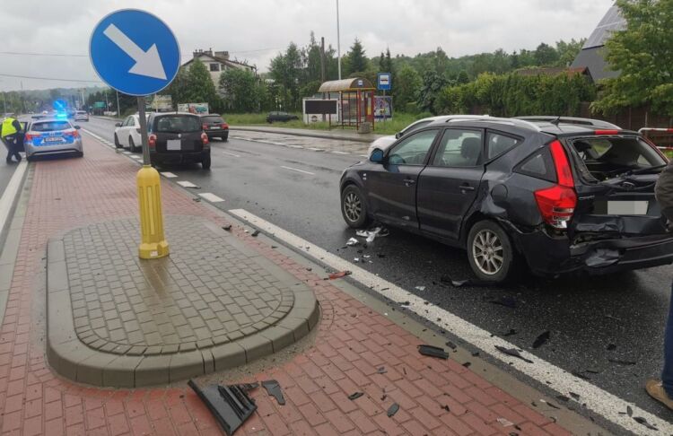 Policjant odnalazł po służbie zbiegłego sprawcę kolizji