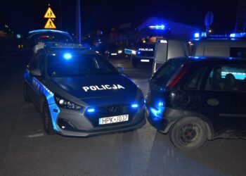 Pościg za pijanym kierowcą z zakazem prowadzenia pojazdów