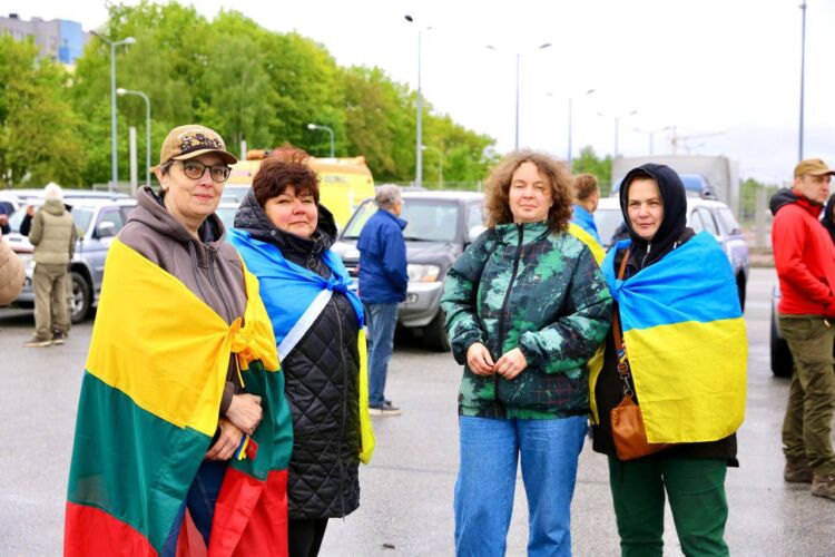 Litewscy wolontariusze zorganizowali kolejny konwój pomocy humanitarnej dla Ukrainy