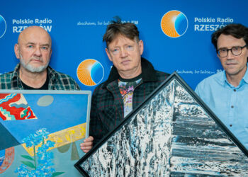 Adam i Łukasz Konieczko w Radiowej Galerii pod Zegarem