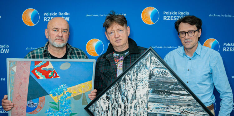 Adam i Łukasz Konieczko w Radiowej Galerii pod Zegarem