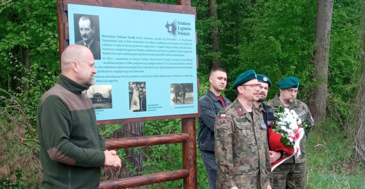 Uroczystości Upamiętniające Mieczysława Żarskiego w Woli Ocieckiej