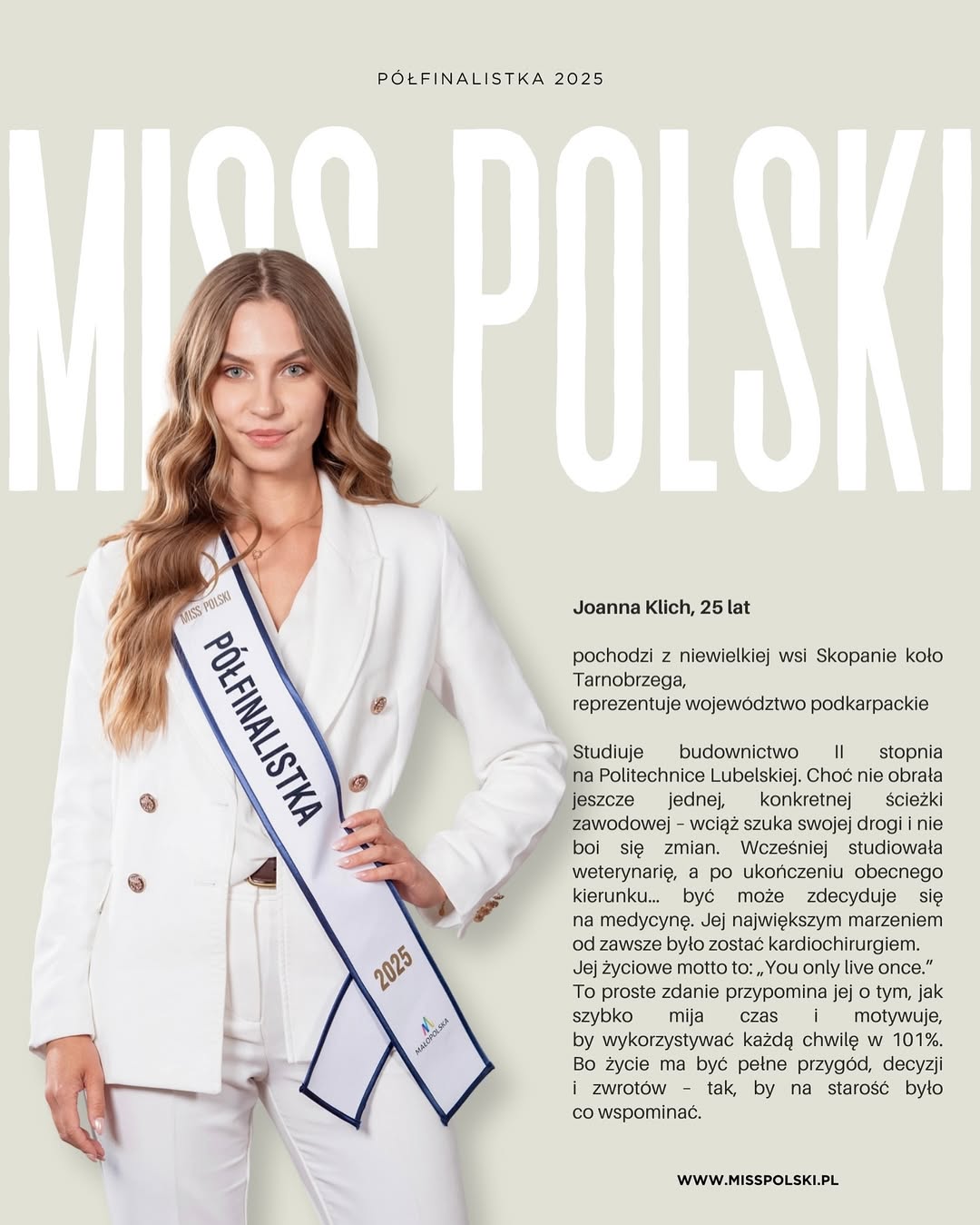 Dwie reprezentantki Podkarpacia walczą o tytuł Miss Polski 2025 – przed nimi półfinał w Warszawie 2 - Polskie Radio Rzeszów Dwie reprezentantki Podkarpacia walczą o tytuł Miss Polski 2025 – przed nimi półfinał w Warszawie - Polskie Radio Rzeszów