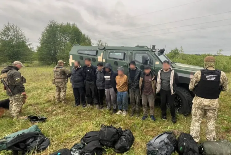 Obywatele Afganistanu nielegalnie przekroczyli granicę białorusko-ukraińską