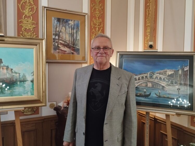 Wernisaż Mirosława Karapyty z okazji 45-lecia pracy twórczej