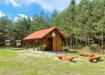 Nowe wiaty turystyczne w Nadleśnictwie Narol