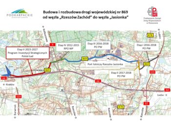 Nowa droga wojewódzka 869 ruszyła z budową: będzie lepszy dojazd do lotniska