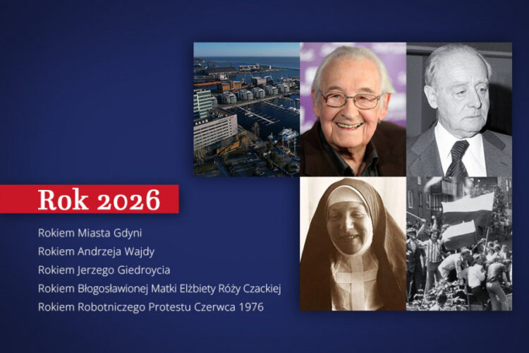 Jerzy Giedroyć i Andrzej Wajda wśród patronów roku 2026