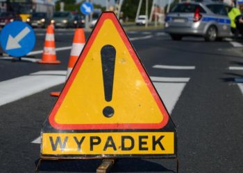 Zderzenie 3 samochodów na&nbsp;Kwiatkowskiego – utrudnienia w&nbsp;ruchu