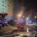 Pożar budynku wielorodzinnego na ulicy Popiełuszki w Rzeszowie [AKTUALIZACJA] - Zdarzenia nie przeżyła 14-latka [ZDJĘCIA] [VIDEO] - Polskie Radio Rzeszów