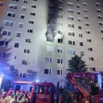 Pożar budynku wielorodzinnego na ulicy Popiełuszki w Rzeszowie [AKTUALIZACJA] - Zdarzenia nie przeżyła 14-latka [ZDJĘCIA] [VIDEO] - Polskie Radio Rzeszów